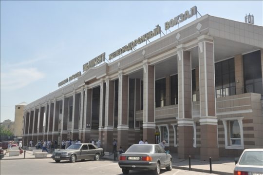 Ж/Д вокзал в Шымкенте