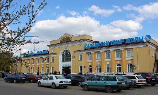 Ж/Д вокзал в Караганде. Фото timeskz.kz 