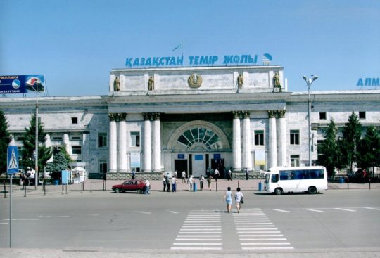 Ж/Д вокзал Алматы-2. Фото dostoprim.almaty.kz