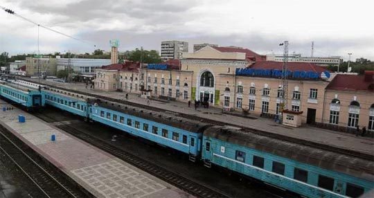 фото вокзала в Караганде Ж/Д вокзал Караганды