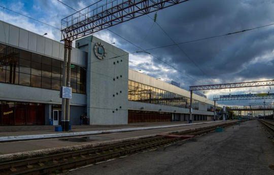 фото вокзала в Костанае Ж/Д вокзал в городе Костанай