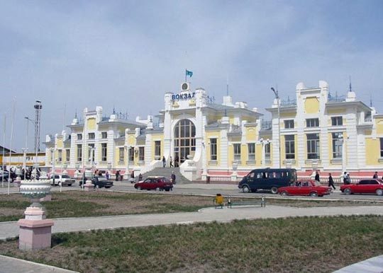 Ж/Д вокзал в Кызылорде