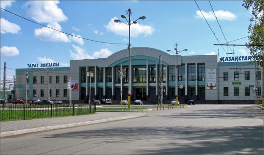 Ж/Д вокзал Тараза. Фото fc-aktobe.kz