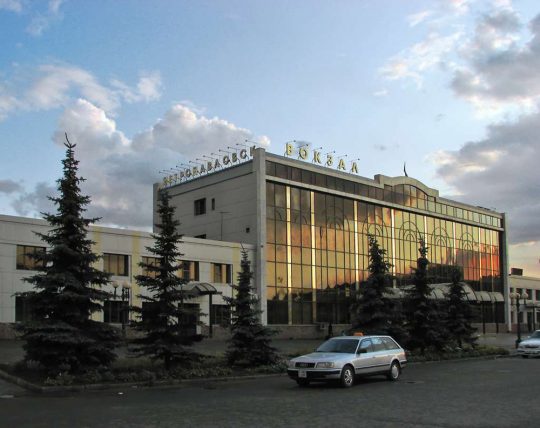фото вокзала Петропавловска Ж/Д вокзал Петропавловска. Фото петропавловск.kz
