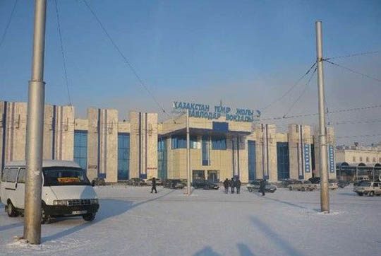Павлодар қаласының темір жол вокзалы
