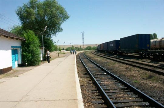 станция Сары-Озек Фото станции Сары-Озек